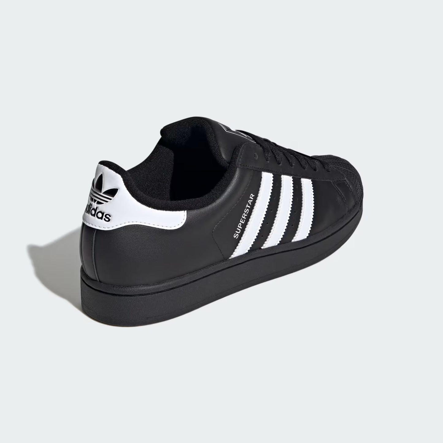 Adidas Superstar II Black Trainers