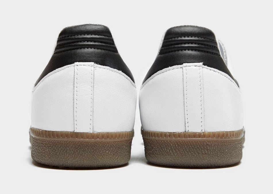 Adidas Samba white and black classic trainers